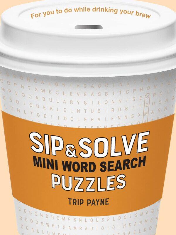 

Sip & Solve Mini Word Search Puzzles