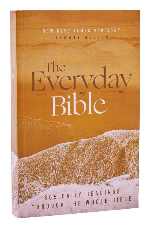 

NKJV, The Everyday Bible, Paperback, Red Letter, Comfort Print: 365 Daily Readings Through the Whole Bible