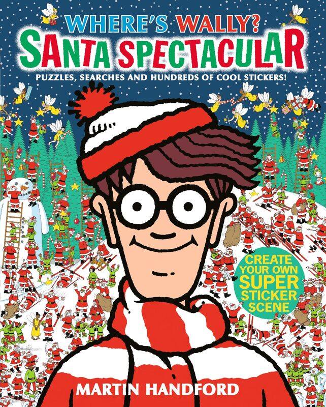 

Where's Wally Santa Spectacular Sticker Activity Book