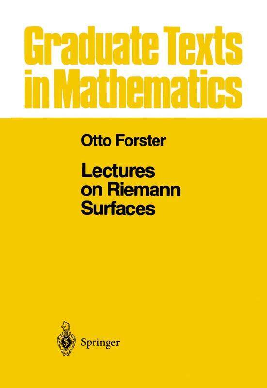 

Lectures on Riemann Surfaces