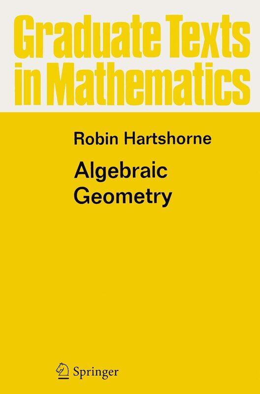 

Algebraic Geometry