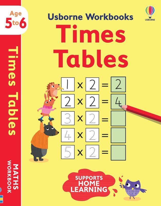 

Usborne Workbooks Times tables 5-6