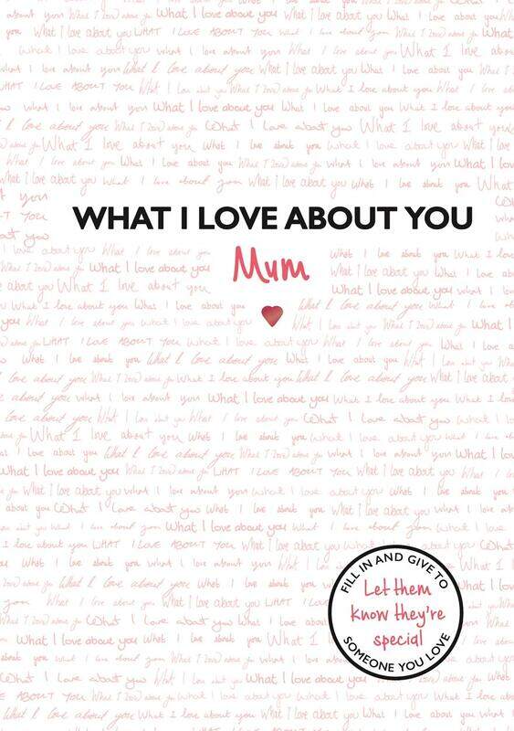 

Studio Press What I Love About You: Mum: The perfect gift for Mother's Day