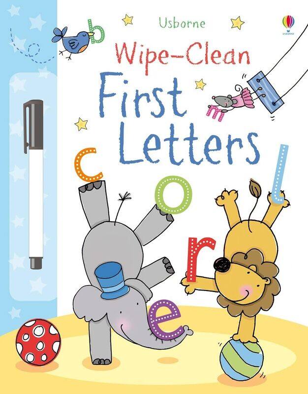 

Usborne GB Wipe-Clean First Letters