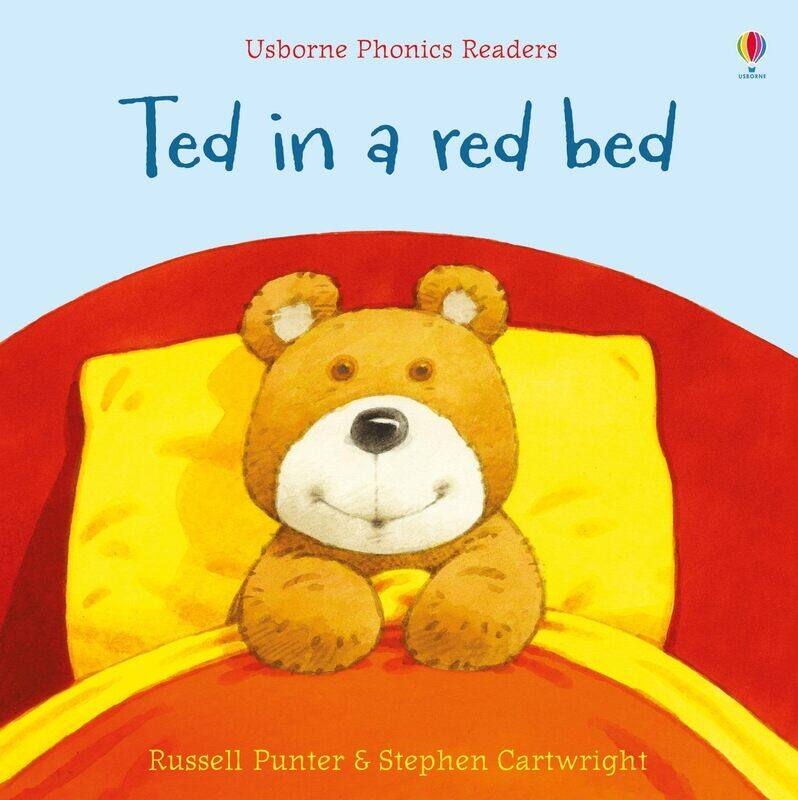 

Usborne GB Ted in a red bed