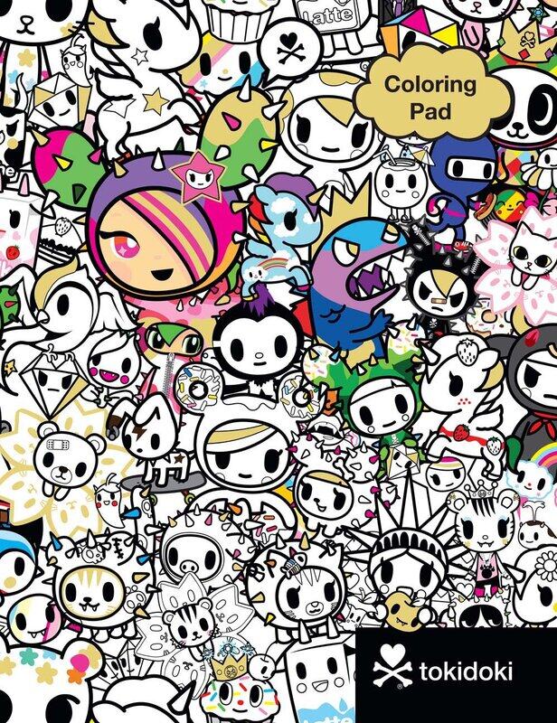 

Tokidoki Coloring Pad