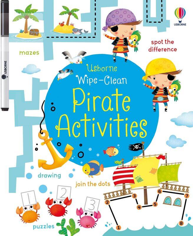

Usborne Wipe-Clean Pirate Activities