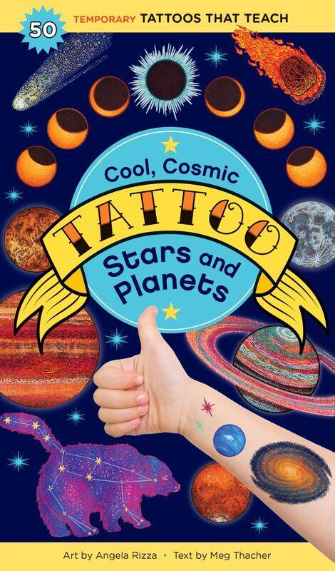 

Cool, Cosmic Tattoo Stars and Planets: 50 Temporary Tattoos That Teach
