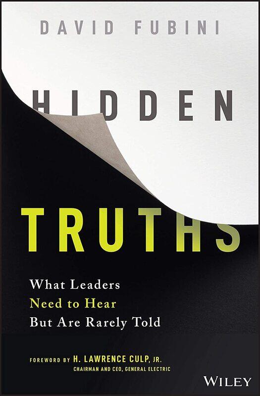 

WILEY Hidden Truths: What Leaders Need to Hear But Are Rarely Told