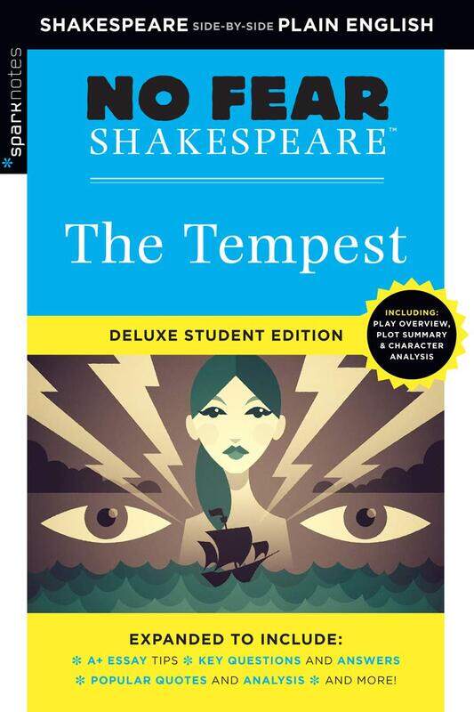 

SparkNotes Tempest: No Fear Shakespeare Deluxe Student Edition