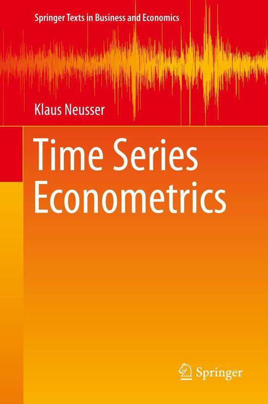 

Time Series Econometrics