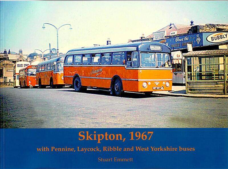 

Skipton 1967, with Pennine, Laycock, Ribble and West Yorkshire buses