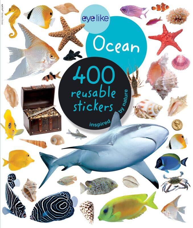 

Eyelike Ocean - 400 Reusable Stickers Inspired by Nature