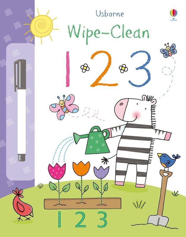 

Usborne Publishing Ltd Wipe-Clean 123