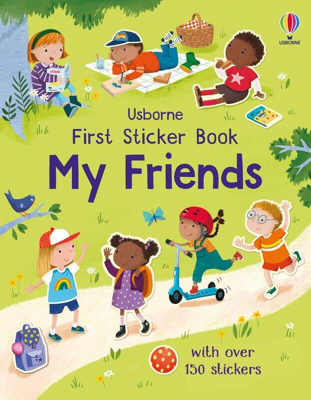 

Usborne GB First Sticker Book: My Friends