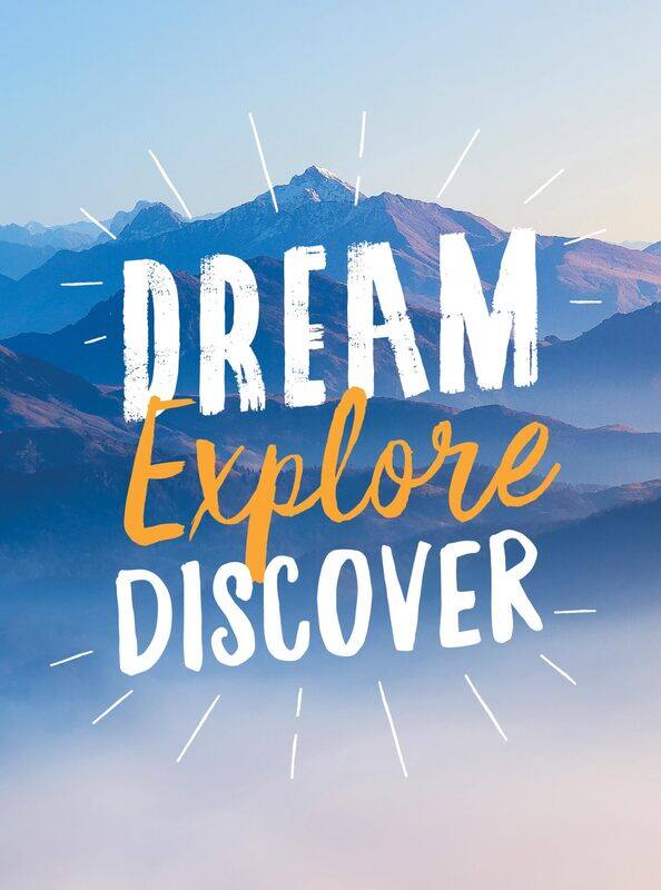 

Dream. Explore. Discover.: Inspiring Quotes to Spark Your Wanderlust