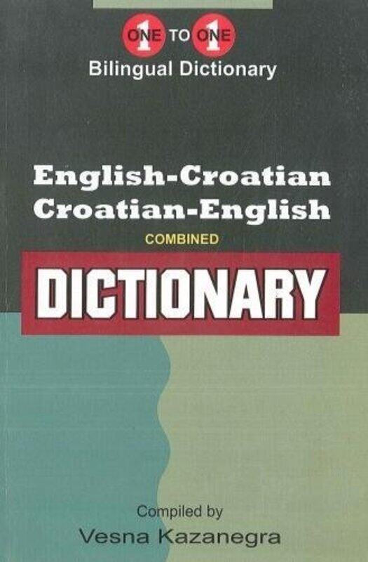 

English-Croatian & Croatian-English One-to-One Dictionary 2017