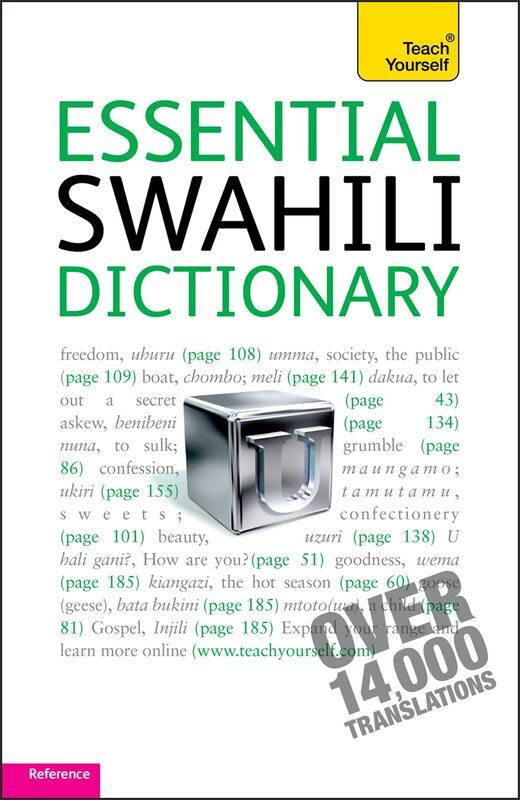

Essential Swahili Dictionary: Teach Yourself