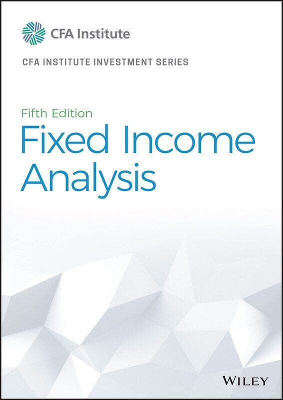 

WILEY Fixed Income Analysis