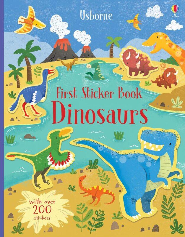 

Usborne GB First Sticker Book Dinosaurs