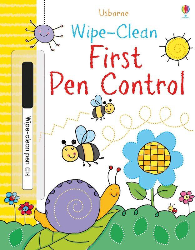 

Usborne Publishing Ltd Wipe-Clean First Pen Control