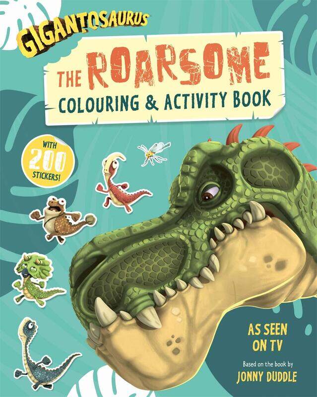 

Gigantosaurus - The Roarsome Colouring & Activity: Packed with 200 stickers!