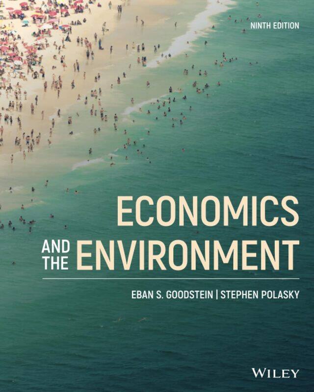 

Economics and the Environment