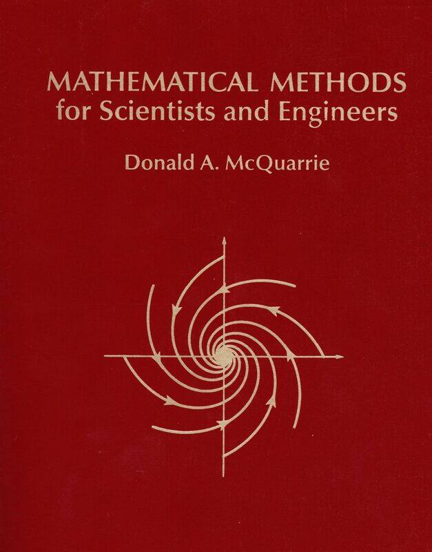 

Mathematical Methods for Scientists and Engineers