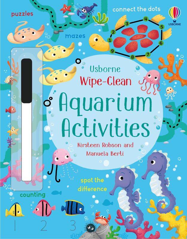 

Wipe-Clean Aquarium Activities