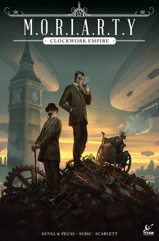 

Titan Comics Moriarty: Clockwork Empire