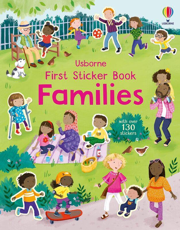 

Usborne GB First Sticker Book Families