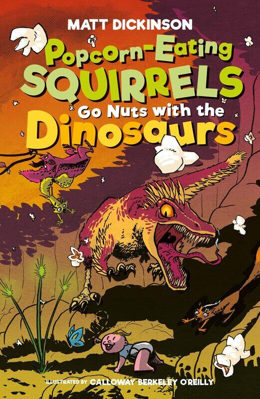 

Popcorn-Eating Squirrels Go Nuts with the Dinosaur