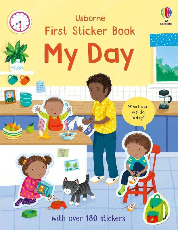 

Usborne GB First Sticker Book My Day