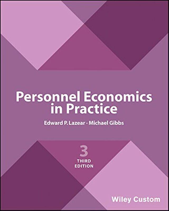 

Personnel Economics in Practice