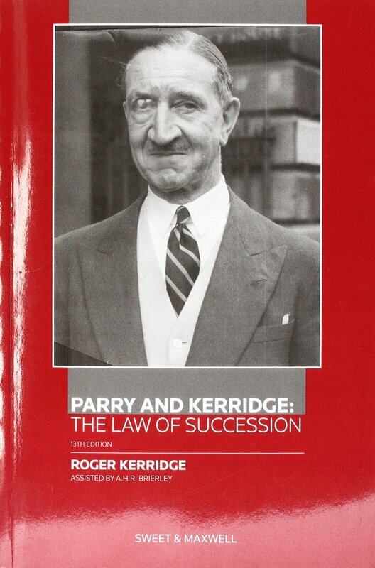 

Parry and Kerridge: The Law of Succession
