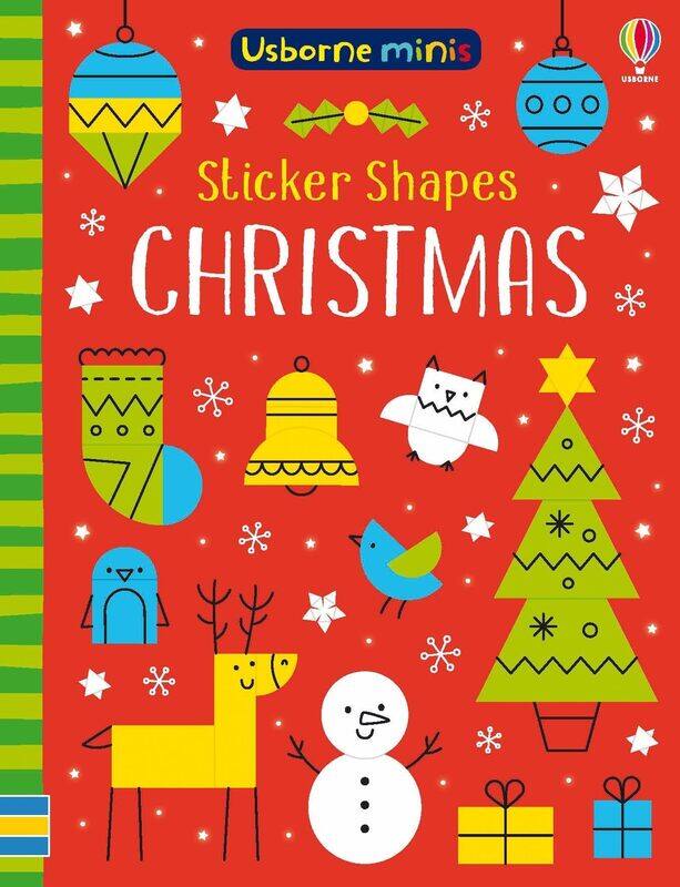 

Usborne GB Sticker Shapes Christmas