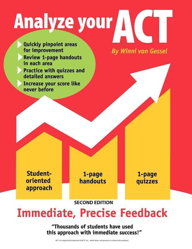 

Analyze Your ACT: Second Edition