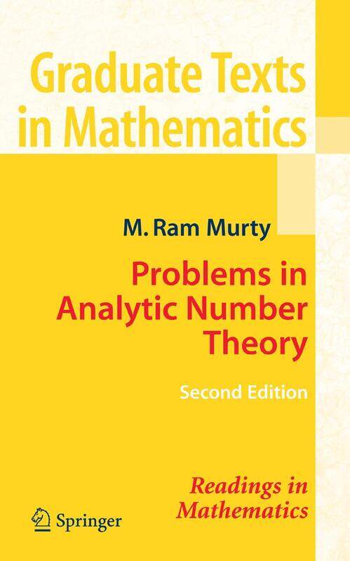 

Problems in Analytic Number Theory