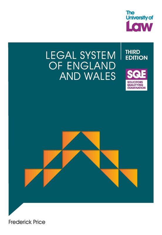 

SQE - Legal System of England and Wales 3e