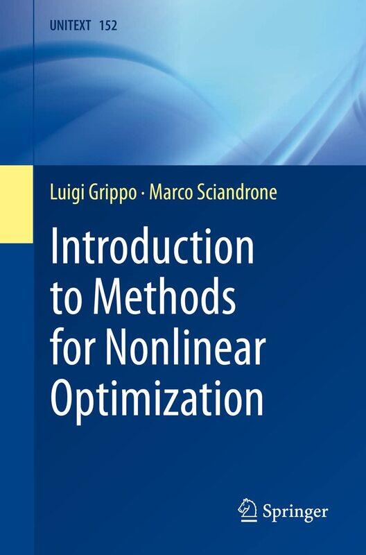 

Introduction to Methods for Nonlinear Optimization