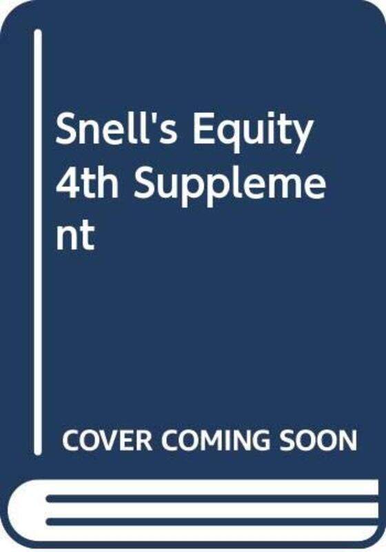 

Snell's Equity 4th Supplement