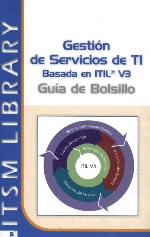 

Gestion de Servicios ti Basado en ITIL - Guia de Bolsillo