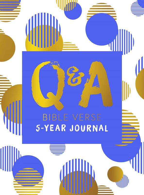 

Q & A Bible Verse 5-Year Journal Blue Edition