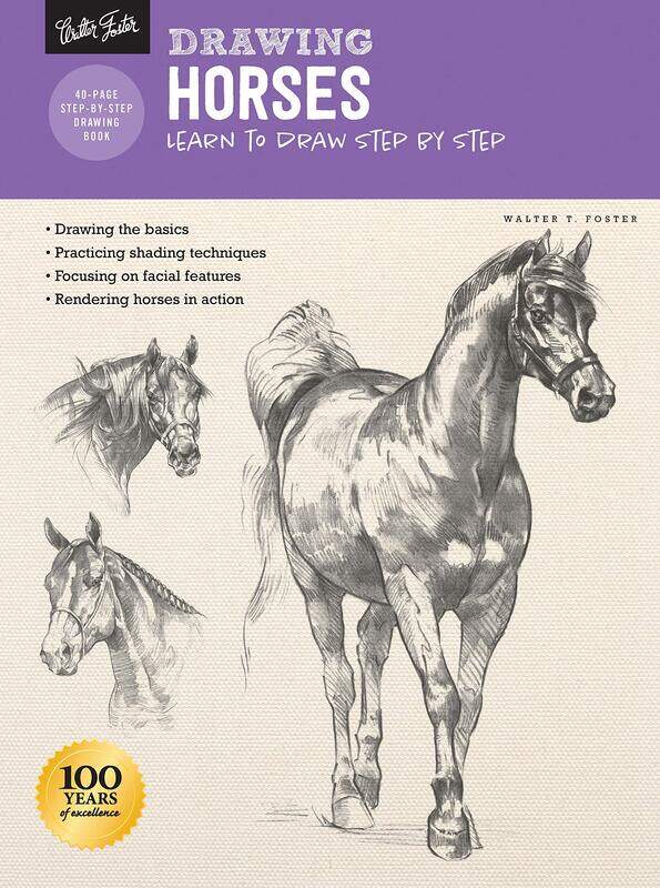 

Drawing: Horses: Learn to draw step by step