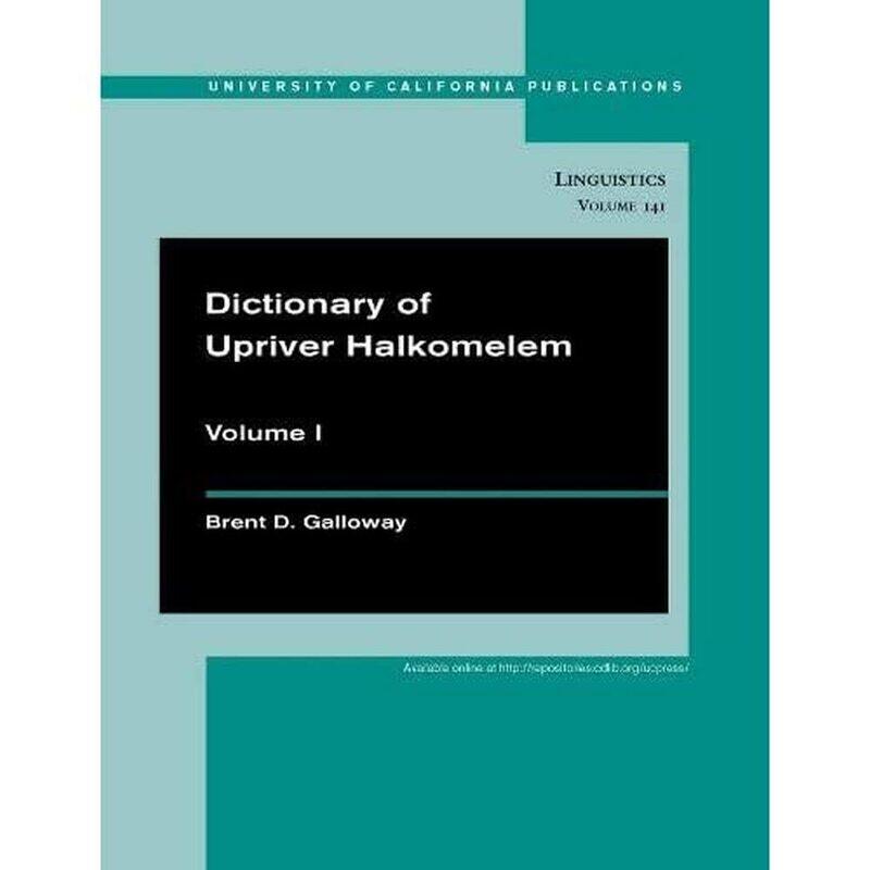 

Dictionary of Upriver Halkomelem
