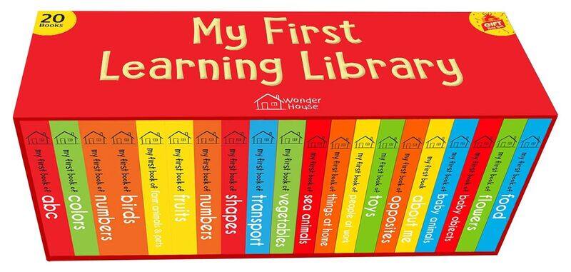 

My First Learning Library Box Set 2 : Box Set of 20 Board Books for Children