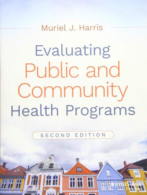 

Evaluating Public and Community Health Programs
