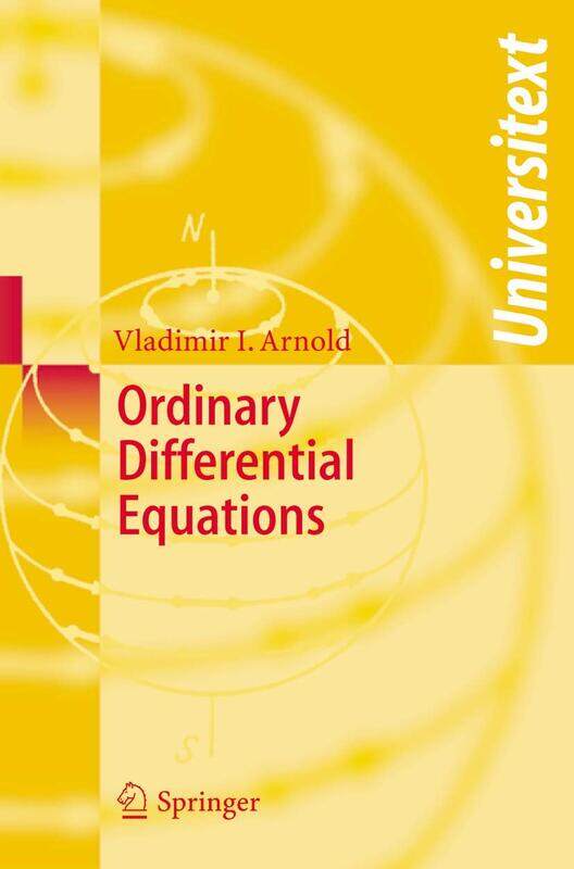 

Ordinary Differential Equations