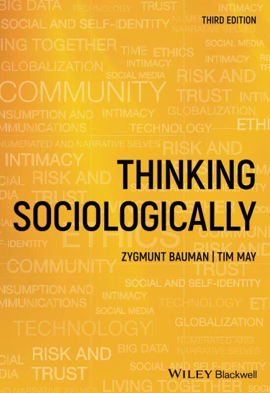 

Wiley-Blackwell Thinking Sociologically