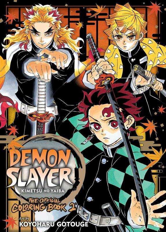 

Demon Slayer: Kimetsu no Yaiba: The Official Coloring Book 2